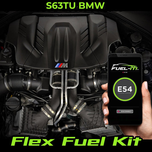 BMW M5 M6 M8 X5M X6M Bluetooth Flex Fuel Kit for the F1X, F8X, F9X, and G06 with S63TU motor