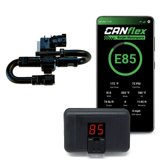 Universal LED Flex Fuel Kit with BMS CANflex ECA for JB4, CANbus, Bluetooth, & E85 Integration