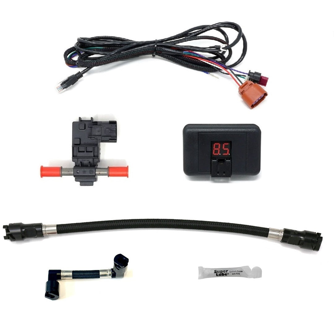 BMW M5 M6 M8 X5M X6M Bluetooth Flex Fuel Kit for the F1X, F8X, F9X, and G06 with S63TU motor