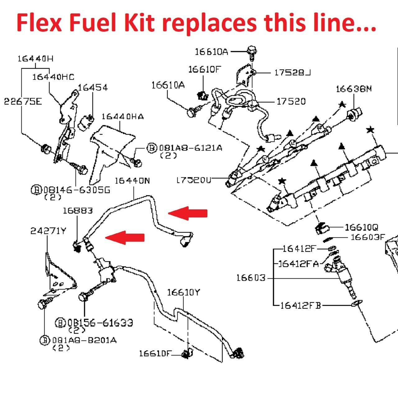 Fuel-It FLEX FUEL KIT for INFINITI Q50 AND Q60 - Burger Motorsports 