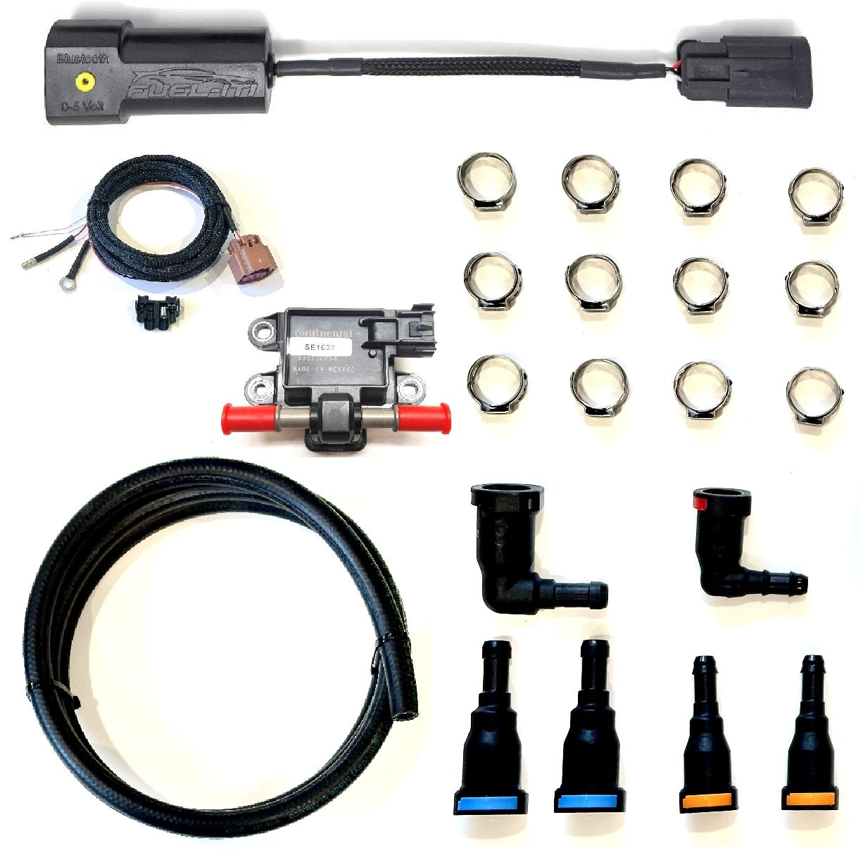 Fuel-It! Universal Bluetooth DIY FLEX FUEL Kit for 5/16" Fuel Lines