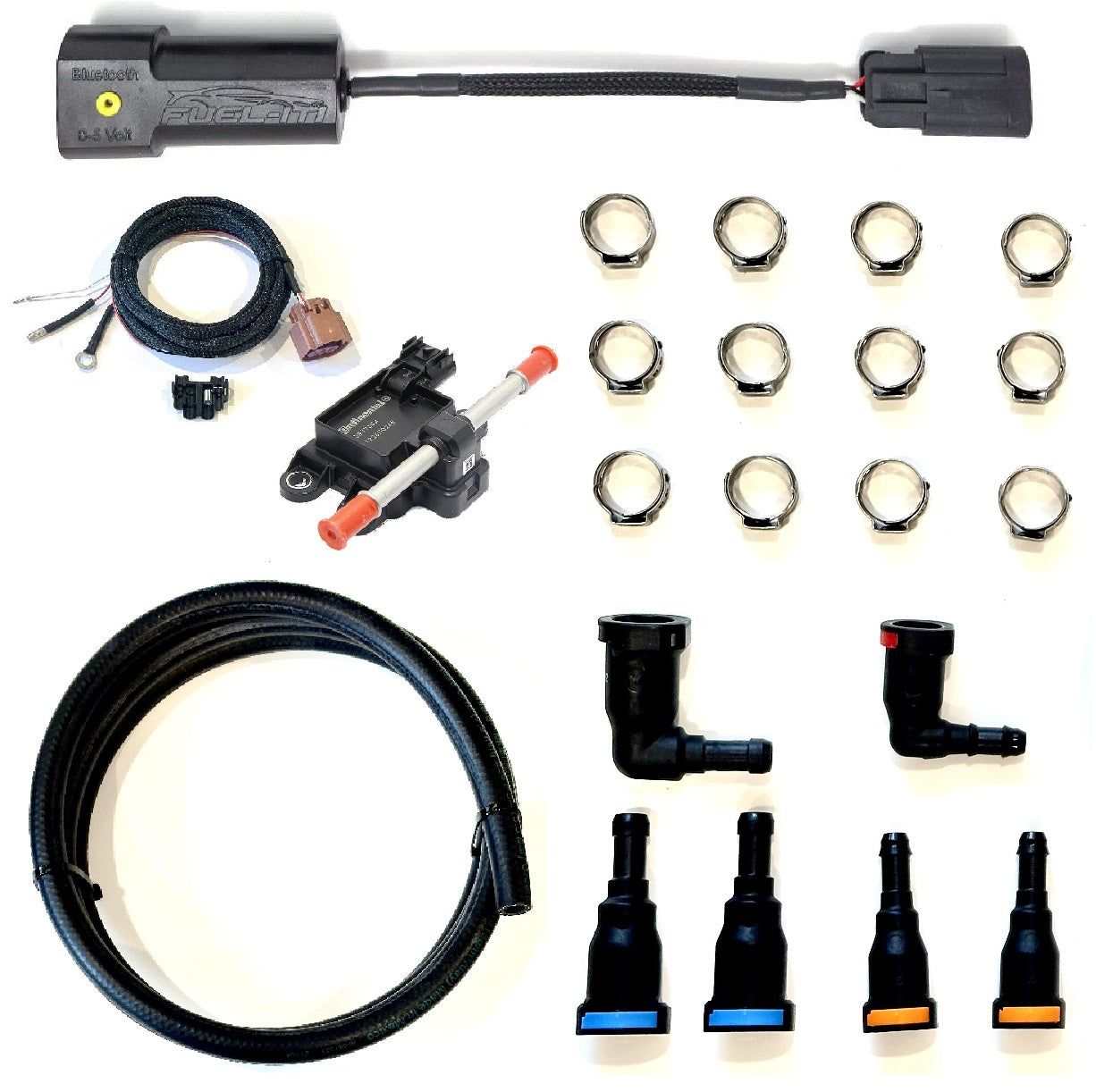 Fuel-It! Universal Bluetooth DIY FLEX FUEL Kit for 5/16" Fuel Lines