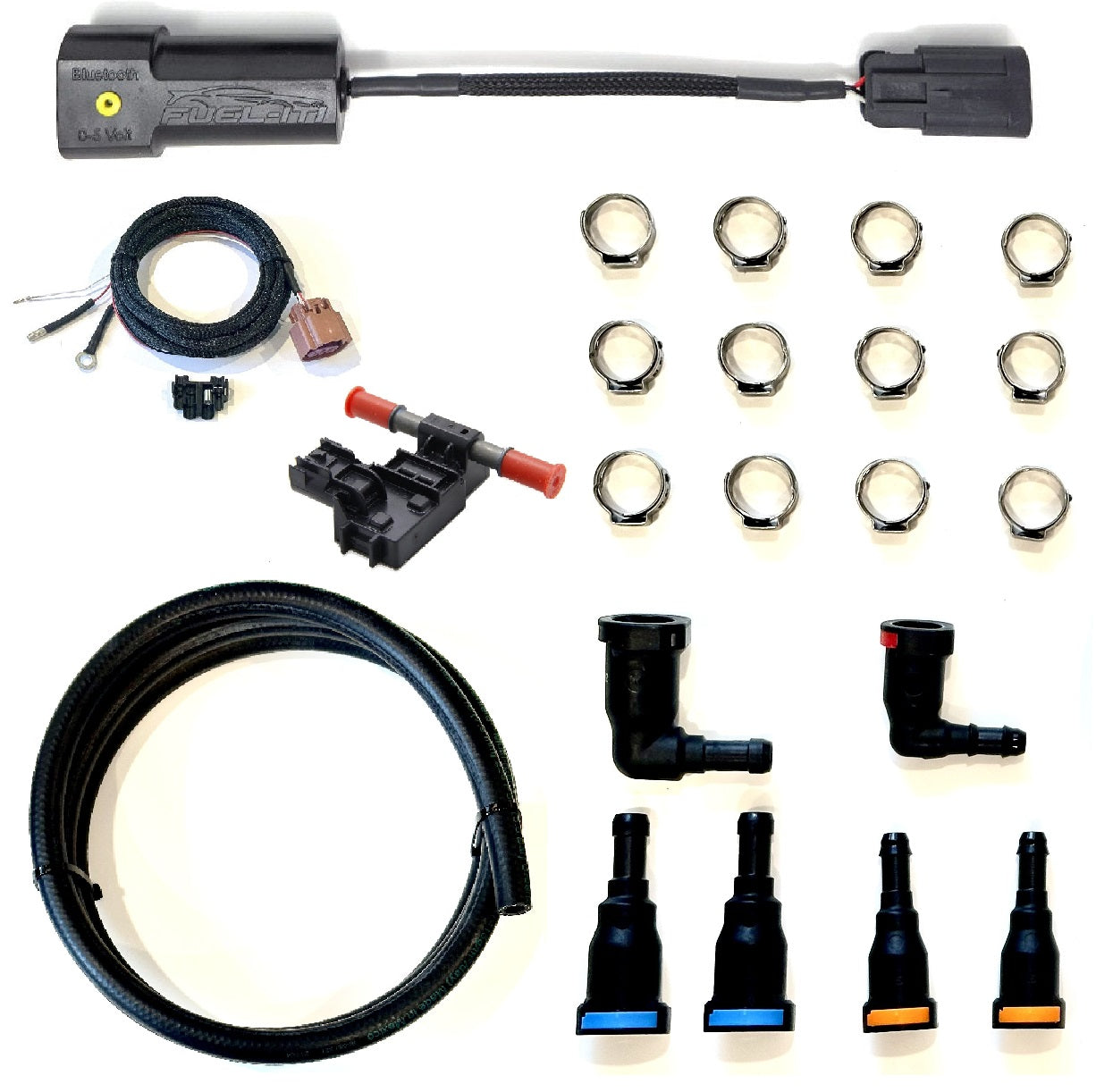 Fuel-It! Universal Bluetooth DIY FLEX FUEL Kit for 5/16" Fuel Lines