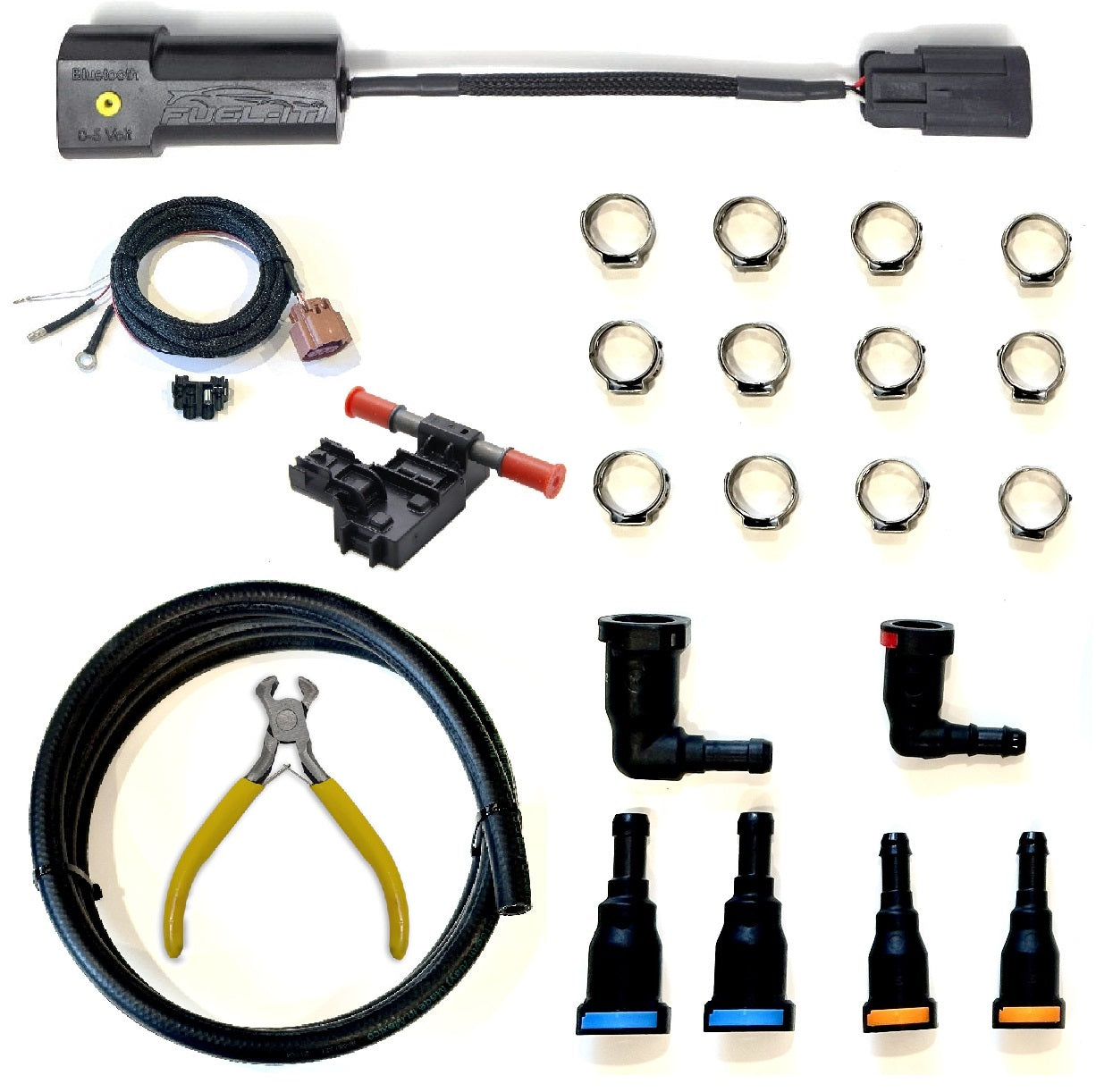 Universal Fuel-It! Bluetooth DIY FLEX FUEL Kit for 5/16" Fuel Lines