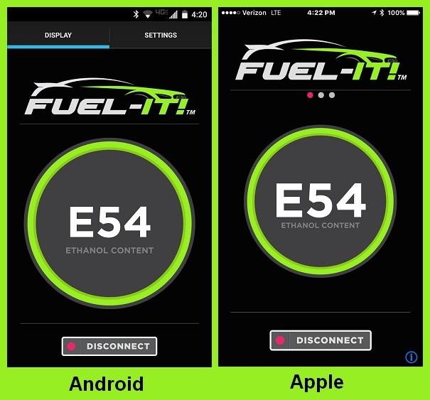 Universal Fuel-It! Bluetooth DIY FLEX FUEL Kit for 5/16" Fuel Lines