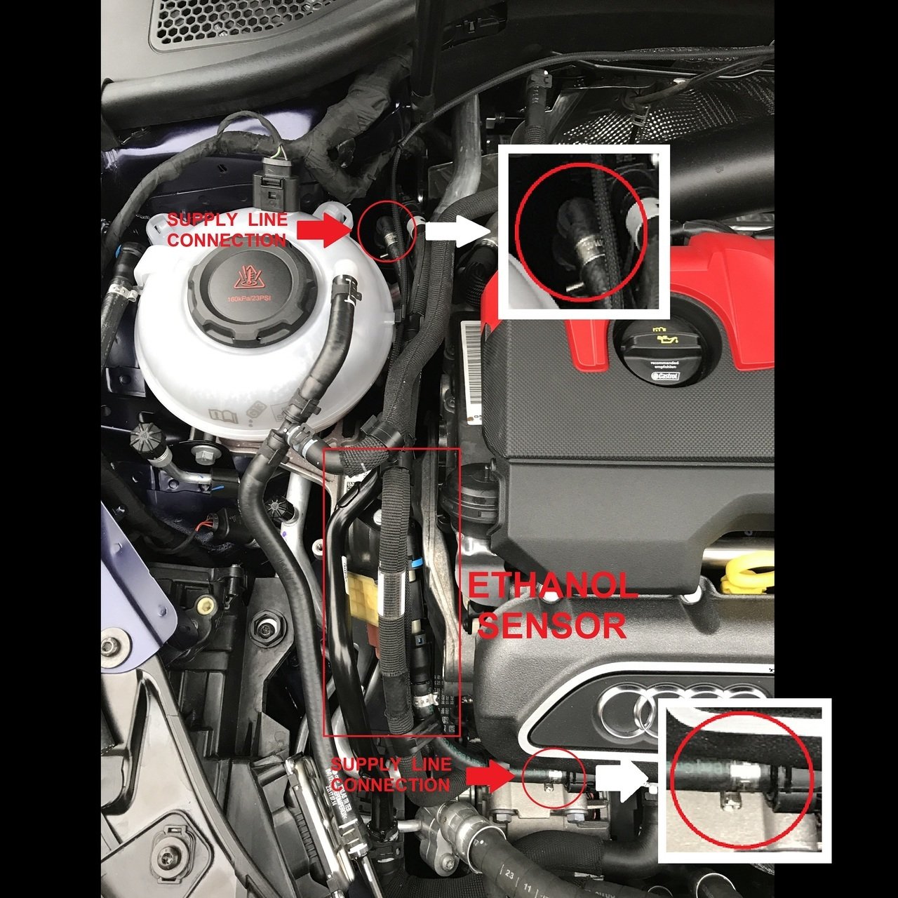 Fuel-It FLEX FUEL KIT for AUDI RS 2.5L GEN 3 (MK3 8V) - Burger Motorsports