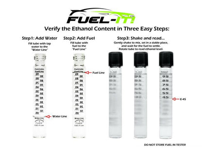 Ethanol Content Tester E85 test Reusable Ethanol Testing Kit