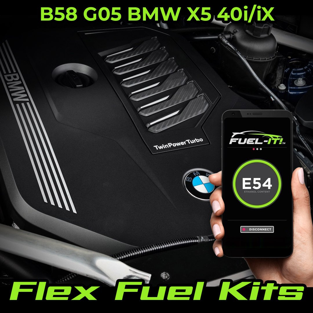 BMW X5 40i Bluetooth Flex Fuel Kit for the G-chassis B58 (G05)