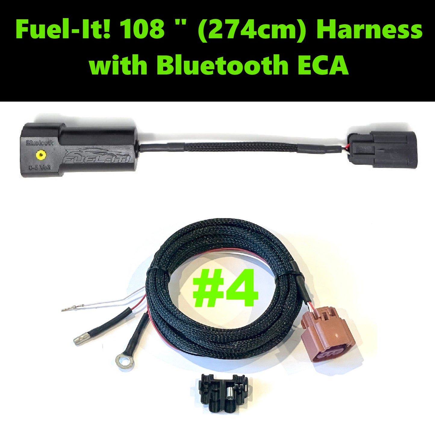 Fuel-It! Bluetooth Flex Fuel Analyzers and harnesses for GM, AC Delco, and Continental Ethanol Sensors