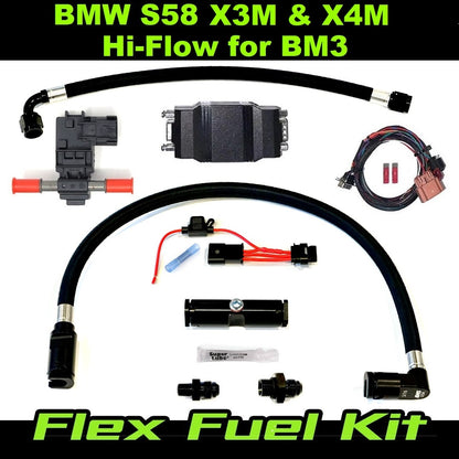 BMW Hi-Flow CANbus Flex Fuel Kit for the S58 M2, M3, M4, X3M, and X4M