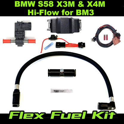 BMW Hi-Flow CANbus Flex Fuel Kit for the S58 M2, M3, M4, X3M, and X4M