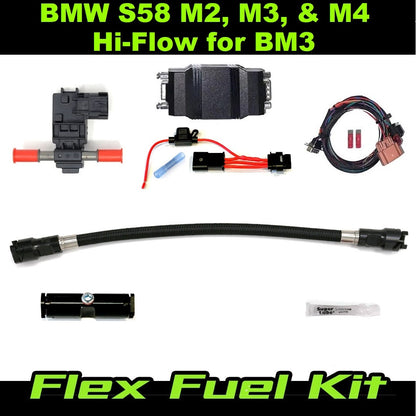 BMW Hi-Flow CANbus Flex Fuel Kit for the S58 M2, M3, M4, X3M, and X4M