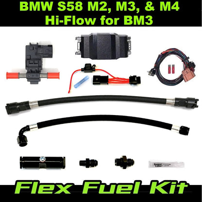 BMW Hi-Flow CANbus Flex Fuel Kit for the S58 M2, M3, M4, X3M, and X4M