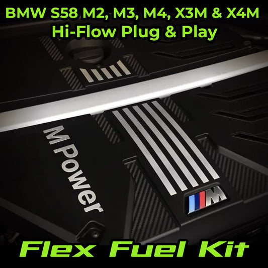 BMW Hi-Flow CANbus Flex Fuel Kit for the S58 M2, M3, M4, X3M, and X4M