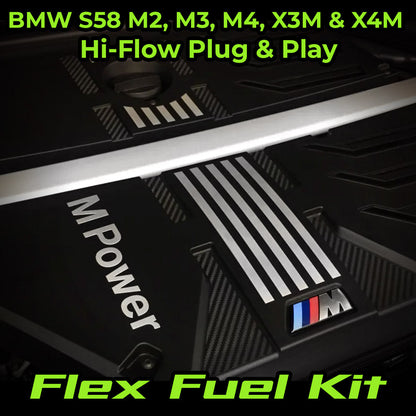 BMW Hi-flow Bluetooth/CANbus Flex Fuel Kit for S58 M2, M3, M4, X3M, & X4M