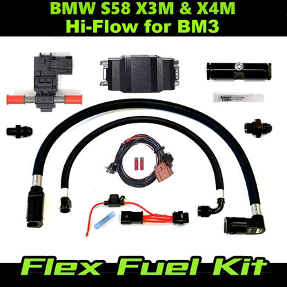 BMW Hi-Flow CANbus Flex Fuel Kit for the S58 M2, M3, M4, X3M, and X4M