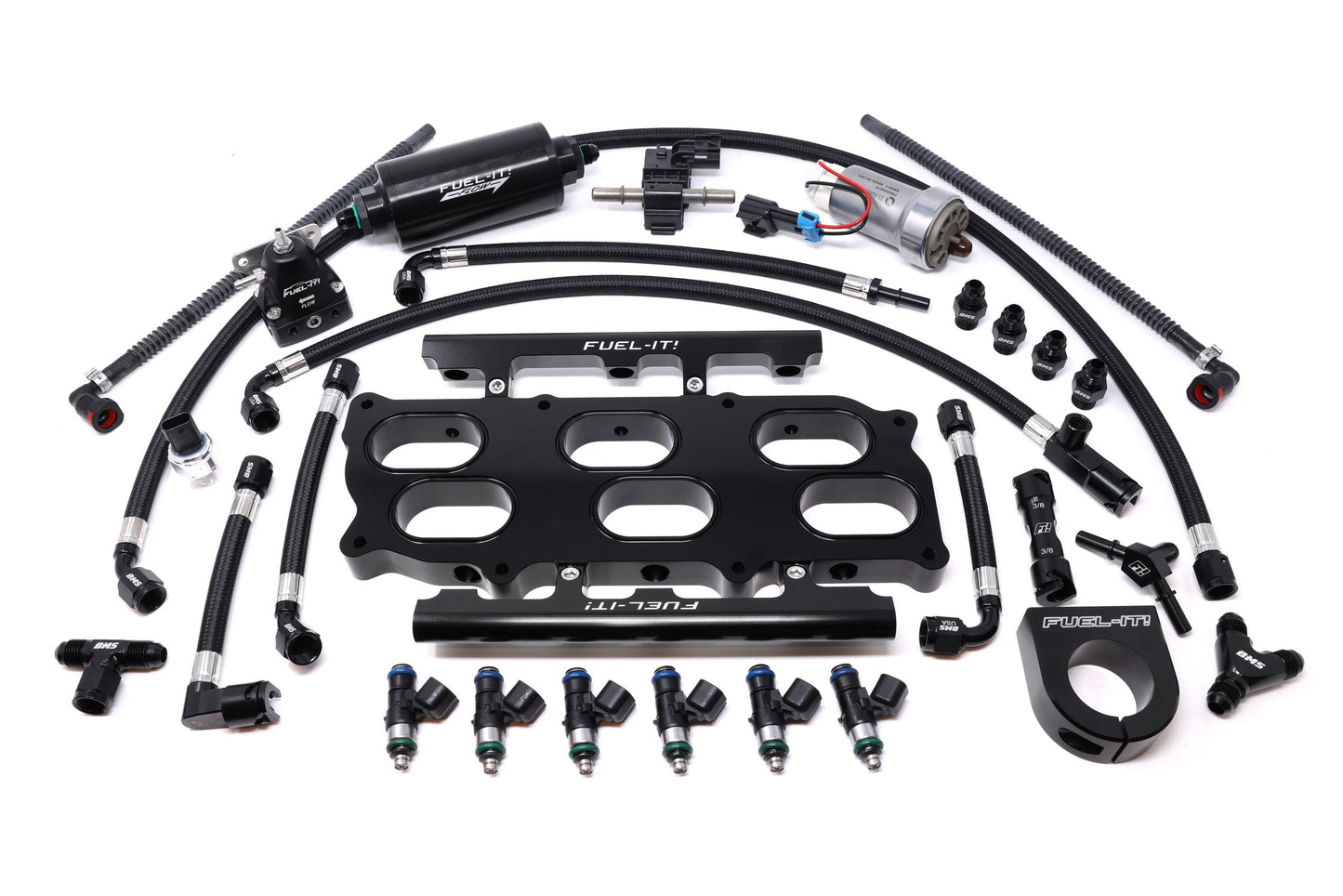 Fuel-It! KIA Stinger / Genesis G70 G90 3.3L Port Injection Kit with Ethanol Content Analyzer