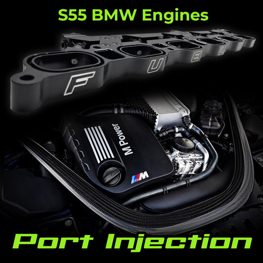 BMW Port Injection Kit for F-Chassis M2, M3, & M4 S55 Motors