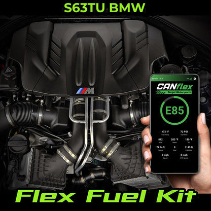 BMW M5 M6 M8 X5M X6M Bluetooth Flex Fuel Kit for the F1X, F8X, F9X, G9X, G7X, and G06 with S63TU motor