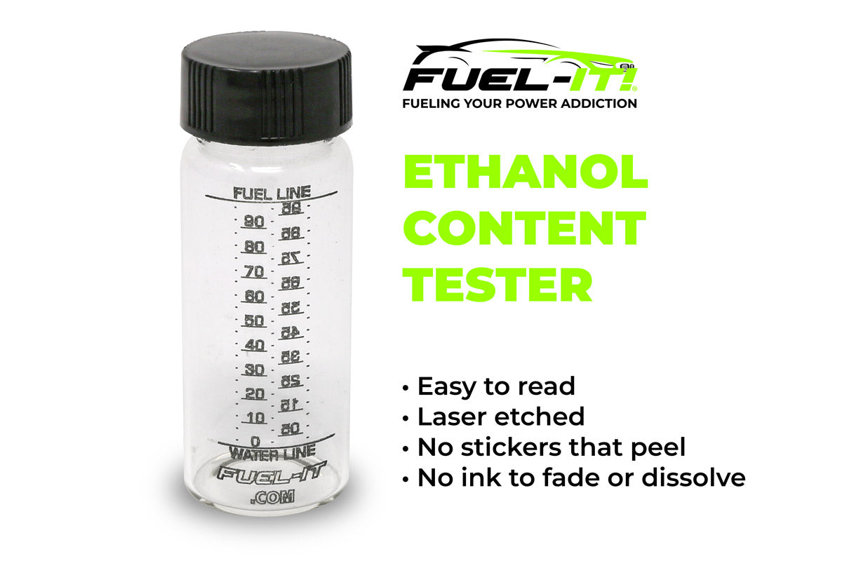 Fuel-It! Glass Ethanol Content Tester - Large Vial Only