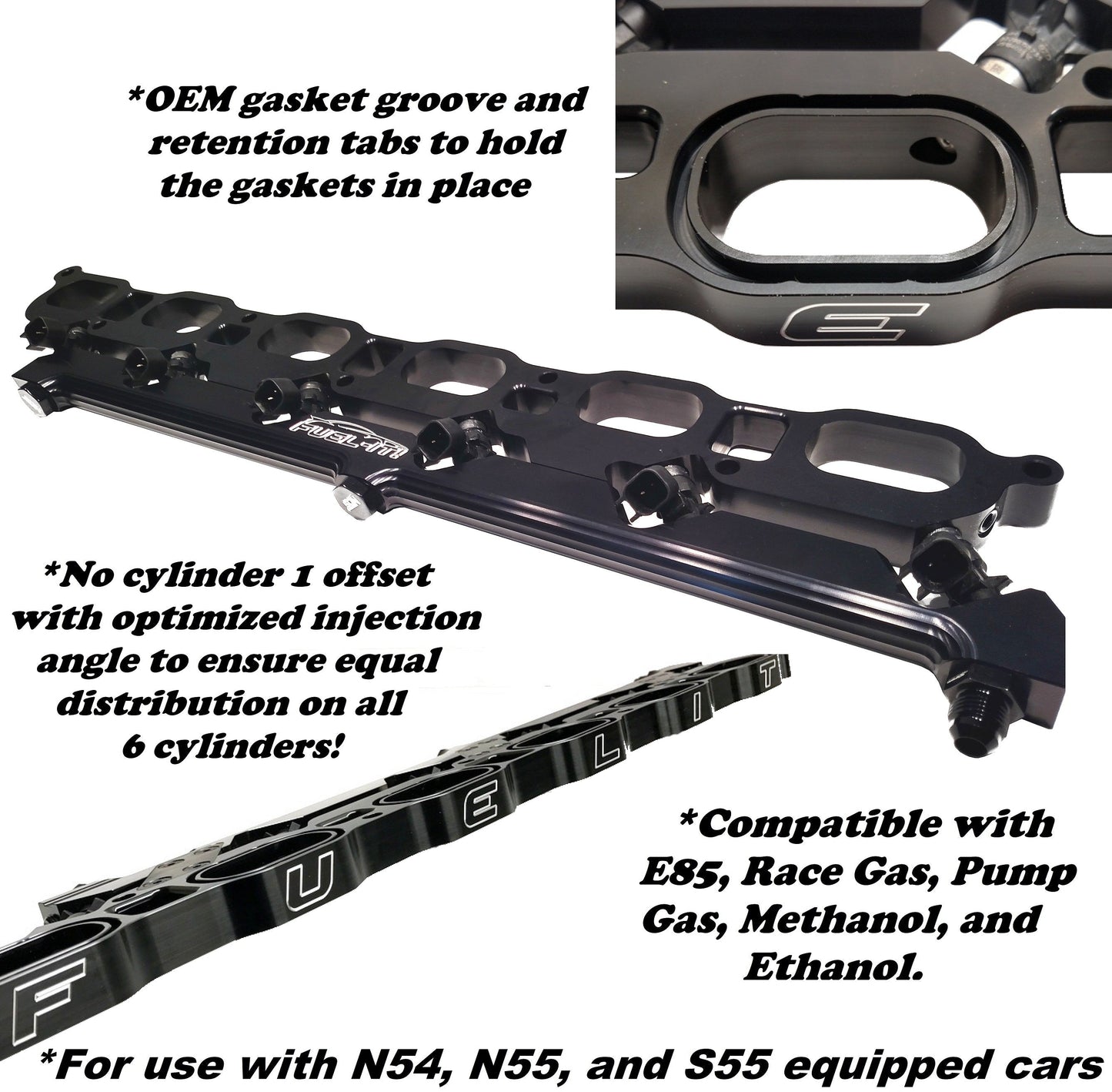 BMW E-Chassis Port Injection Kits for N55 Motors