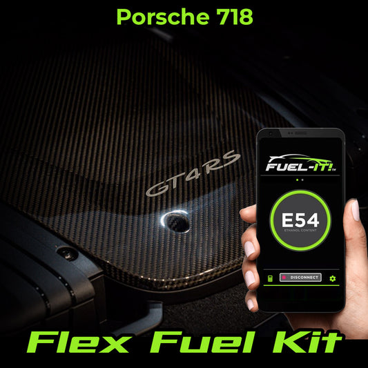 Porsche 718 Bluetooth FLEX FUEL KIT for all 982 Cayman, Boxster, & Spyder Models