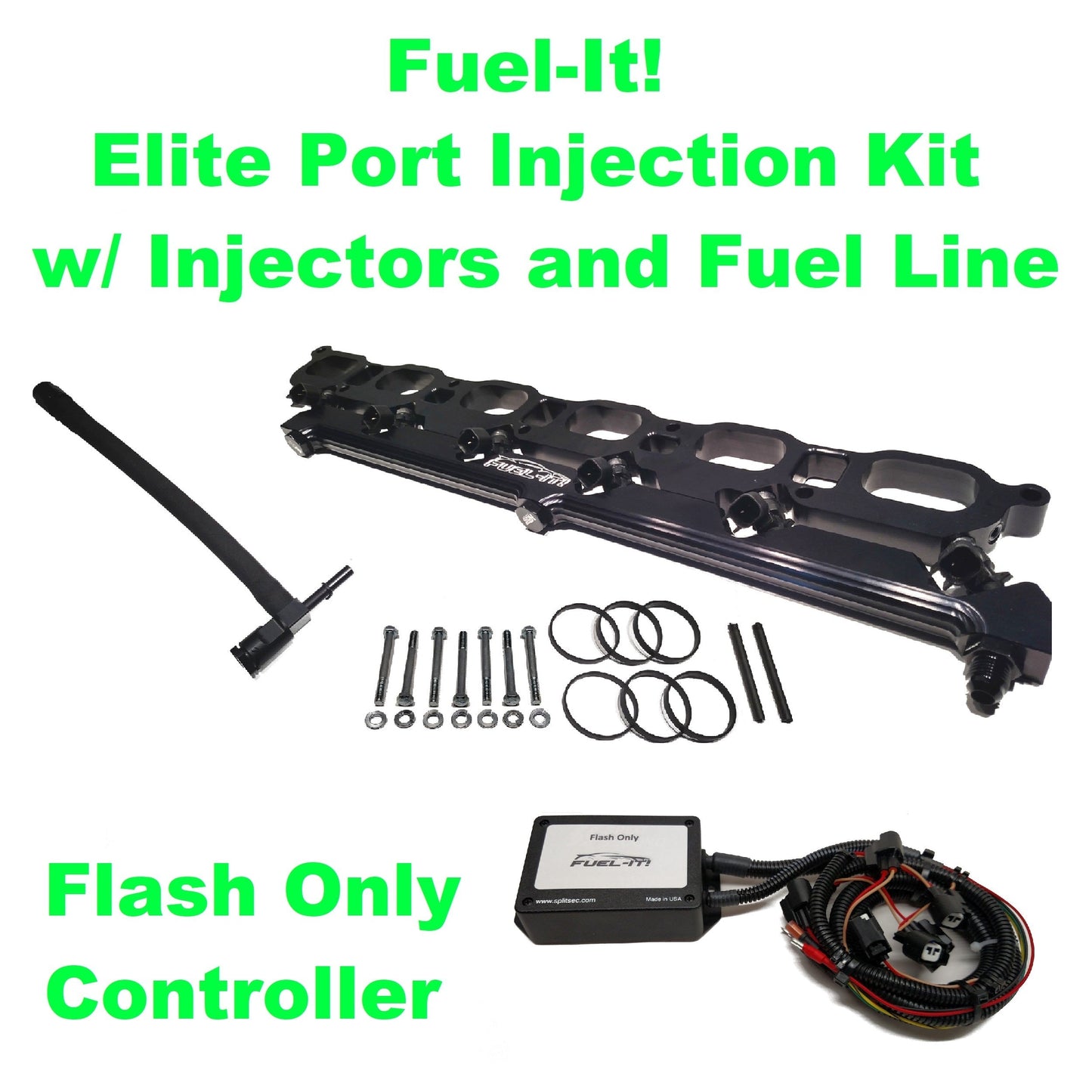 BMW Port Injection Kits for F-Chassis M2, M3, and M4 S55 Motors