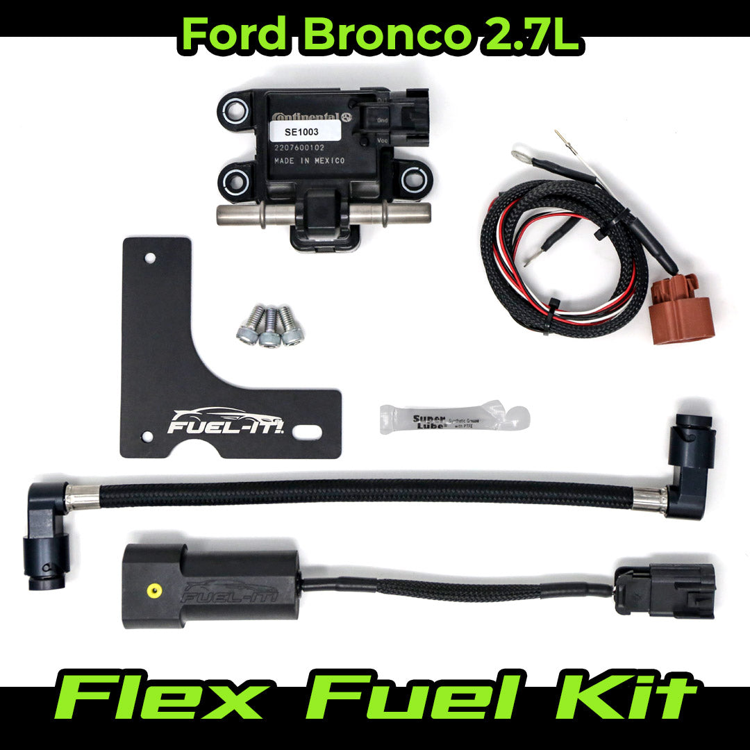 Fuel-It! Bluetooth FLEX FUEL KIT for 2022+ 2.7L EcoBoost Ford Bronco