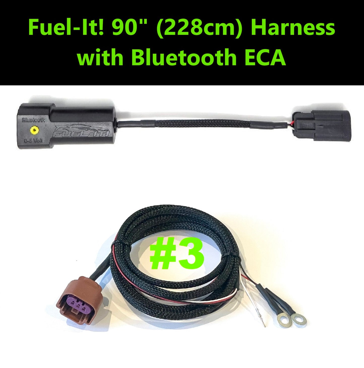 Fuel-It! Bluetooth Flex Fuel Analyzers and harnesses for GM, AC Delco, and Continental Ethanol Sensors